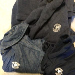 Primrose School size XL denim blue bundle